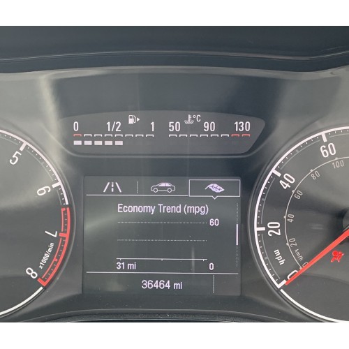CorsaE Speedometer Extra Menus